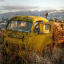 Rusty Yellow Truck