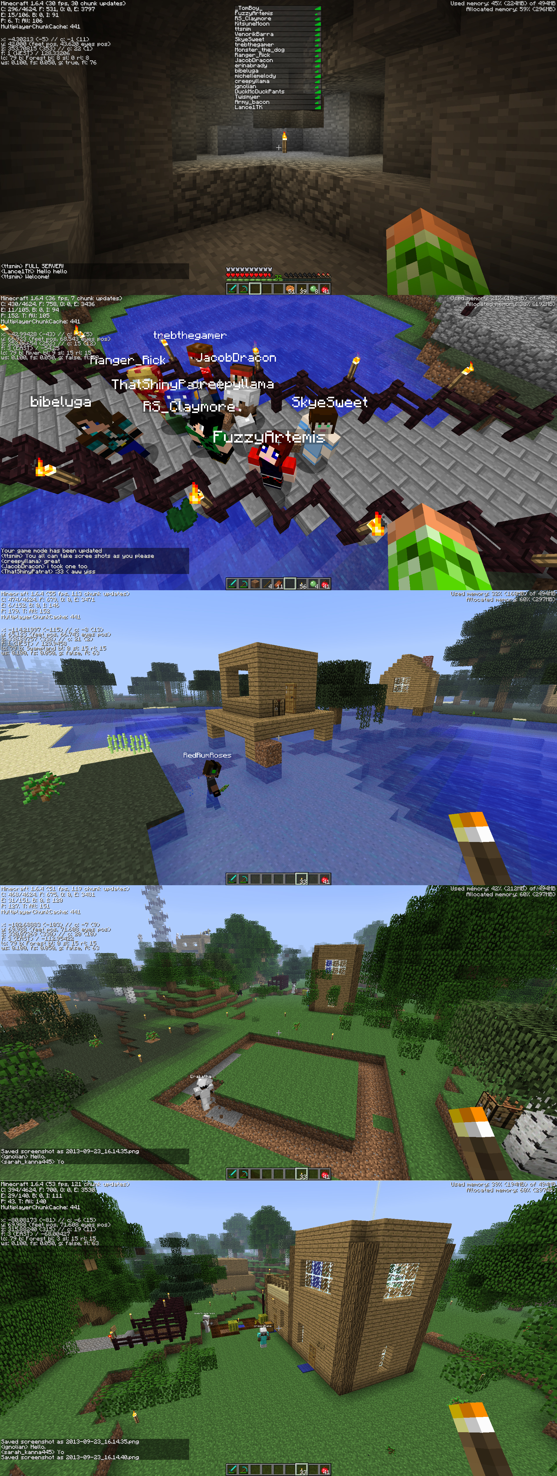 CraftyGirls Server ScreenShots 1