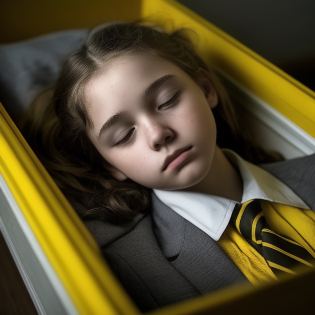 Young deceased girl in repose in open casket by greyhound680 on DeviantArt