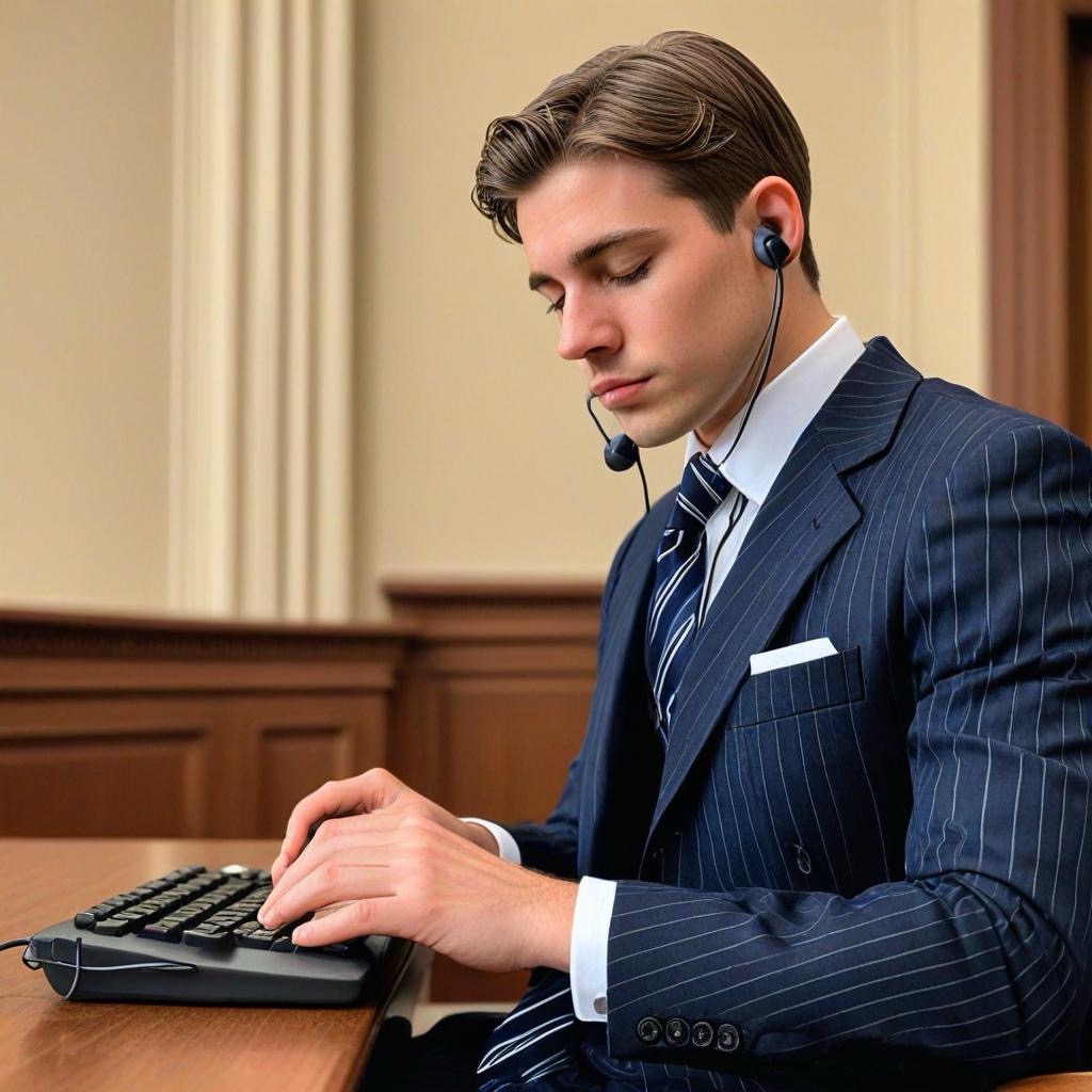 Male court reporter typing by greyhound680 on DeviantArt Male court reporter typing by greyhound680 on DeviantArt