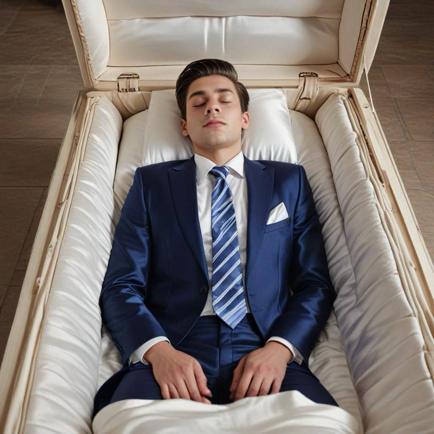 Reposing V Young teenage school girl lying in coffin by greyhound680 on DeviantArt