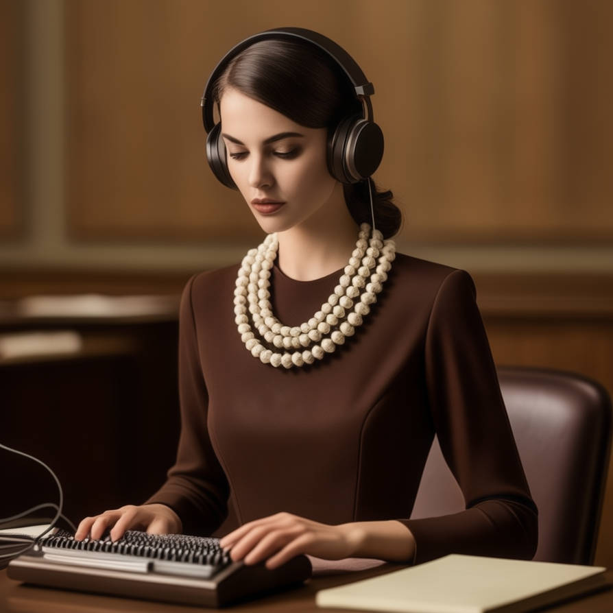 Classy court reporter by greyhound680 on DeviantArt