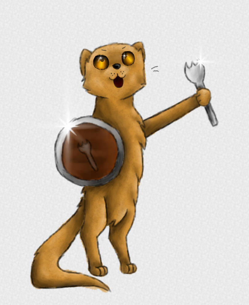 The Majestic Spork-Wielding Mongoose