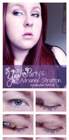 Adrianne Stratton Makeup Tutorial