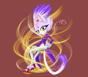 Blaze the cat