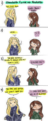 Athrabeth Finrod ah Andreth (comic)