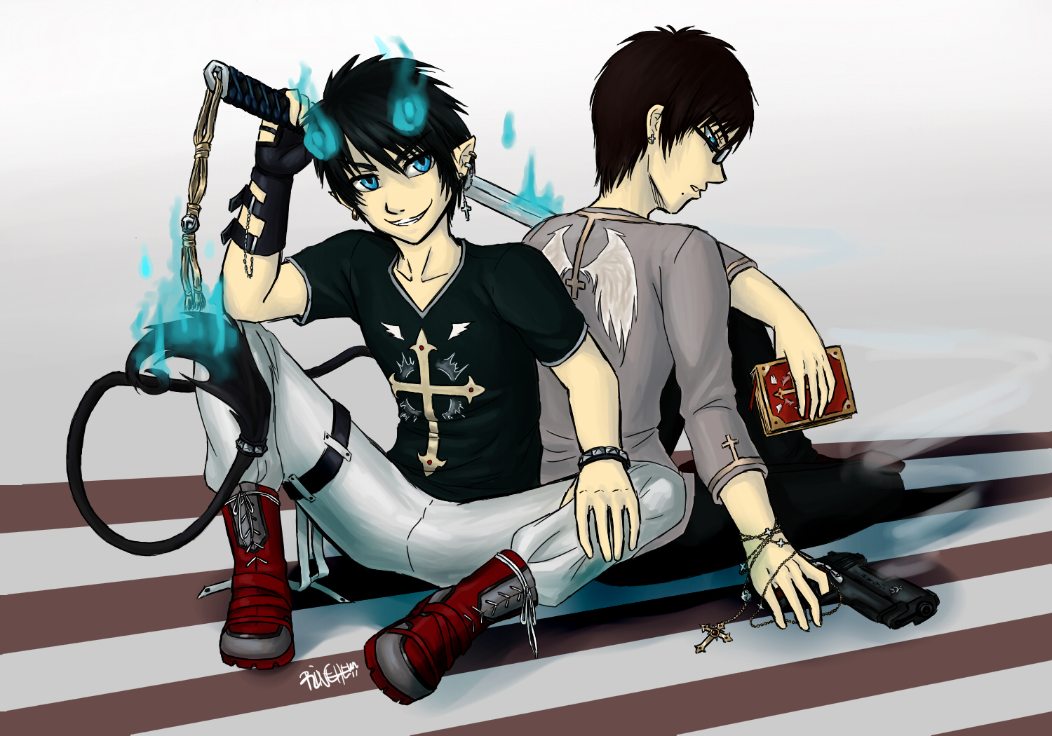 blue exorcist