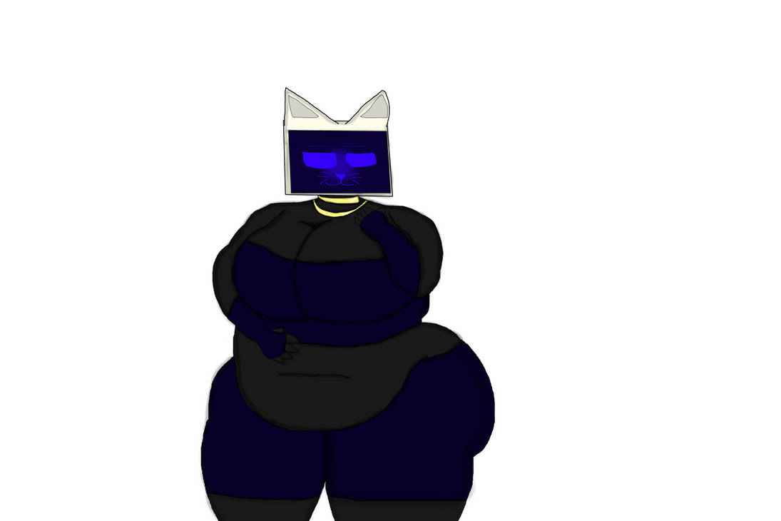 Computer Head Deviantart computer head cat girl by lasxirfunny on DeviantArt