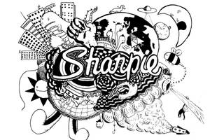 Clear sharpie art