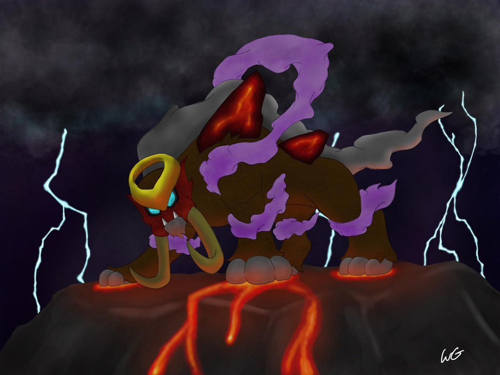 Mega Entei Fakemon - Mega Entei by ChillsRoom on DeviantArt