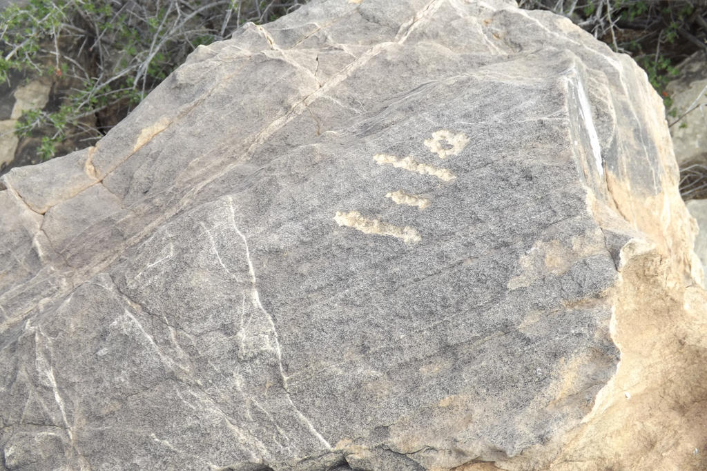 Petroglyph  The Artist Mark? l