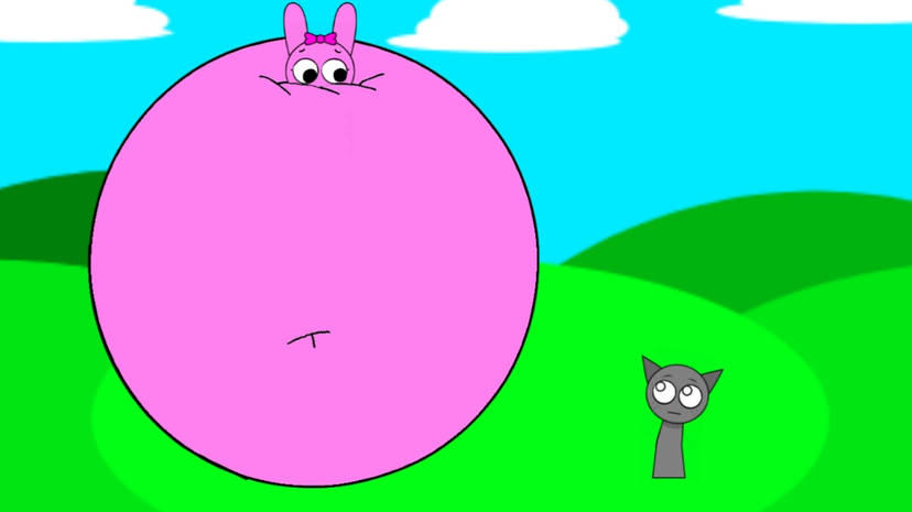 Simon Infinity Inflated Inflated pinki Redraw by Inflationfan2025 on DeviantArt
