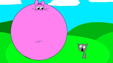 Pink Player Inflation Another Inflated Pinki Redraw by Inflationfan2025 on DeviantArt