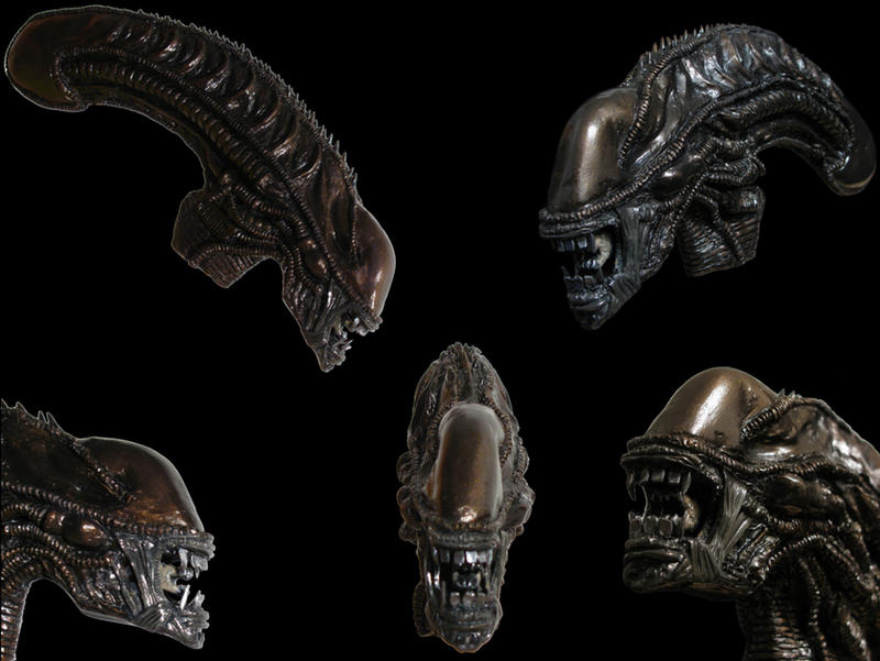 Xenomorph sculpture - final