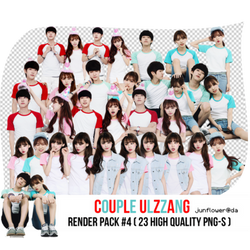 [RENDER PACK #4] COUPLE ULZZANG