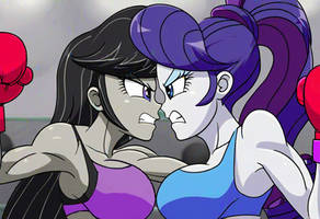 Octavia Vs Rarity: Boxing Battle