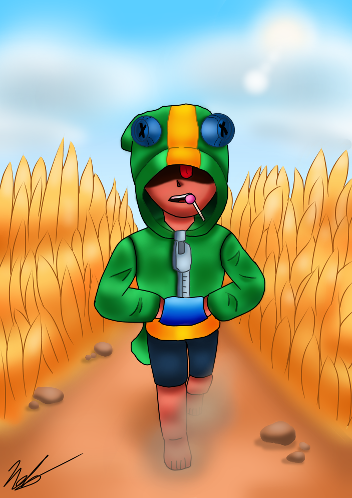 Brawl Stars Leon Fanart By Ahmadfaris2 On Deviantart - brawl stars uleon