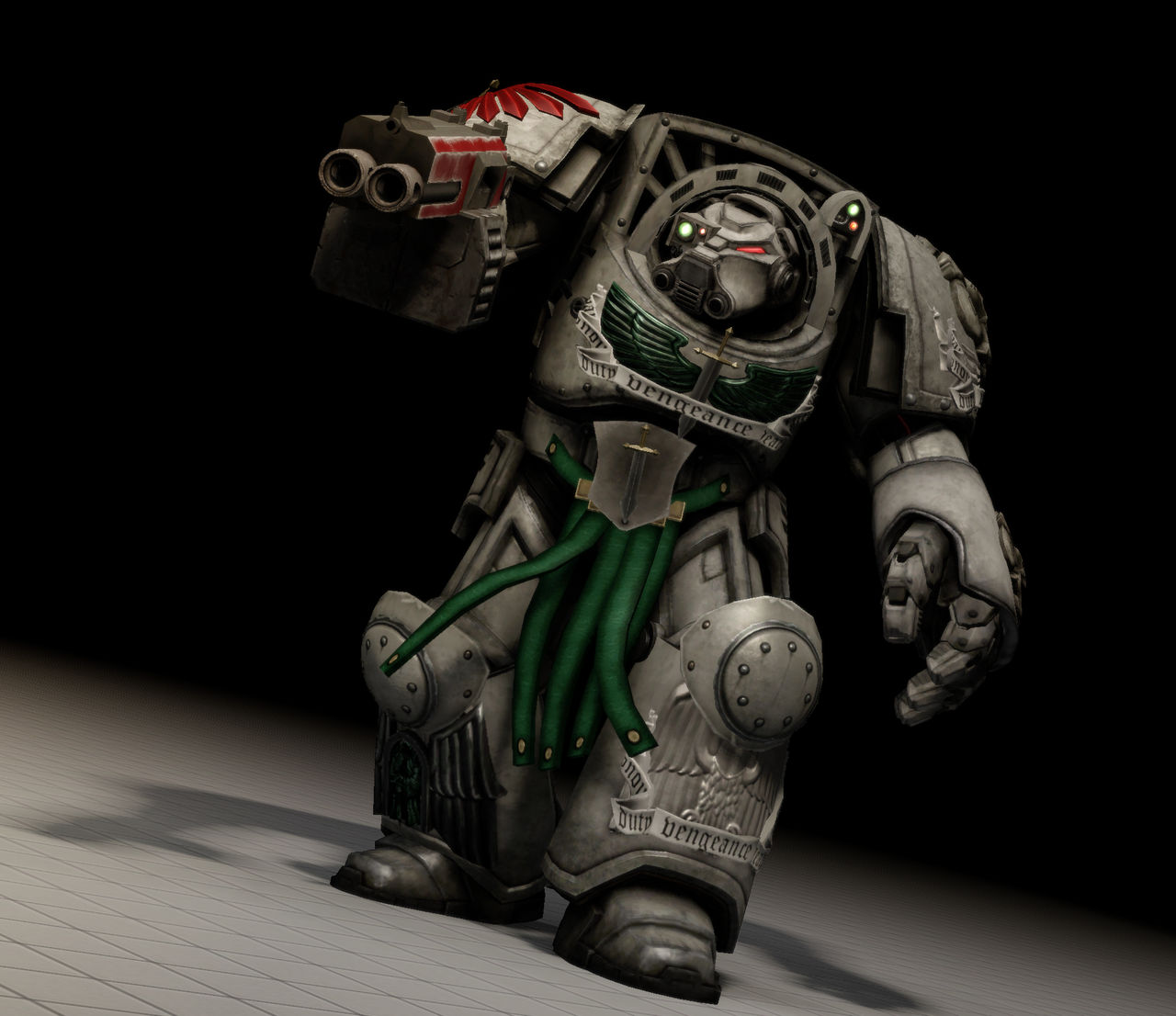 Deviantart Terminator Hybrids Dark Angels - Deathwing Terminator by aghHAE on DeviantArt