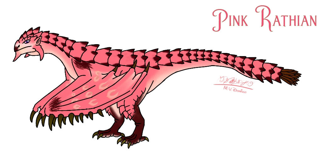 Pink Rathian by Ognimdo2002 on DeviantArt