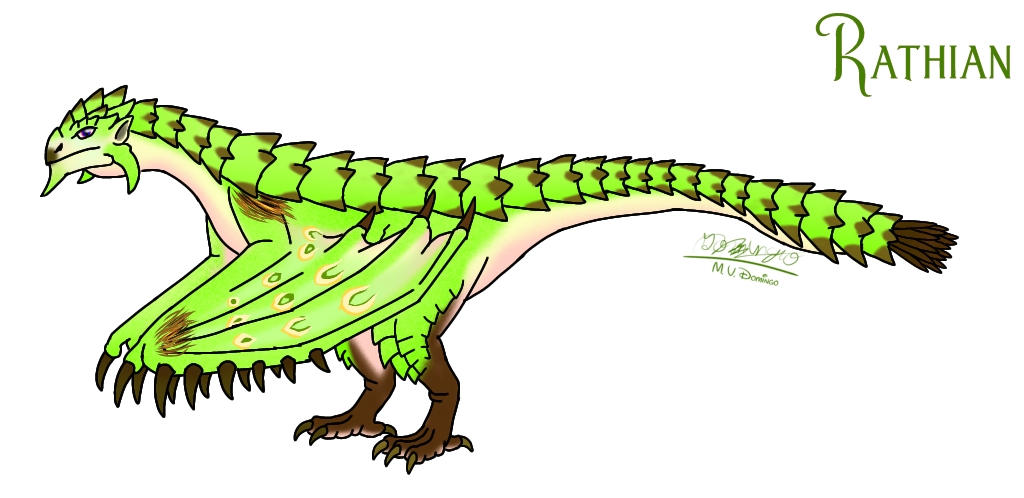 Rathian by Ognimdo2002 on DeviantArt