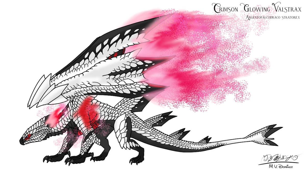 Valstrax Design Crimson Glow Valstrax by Ognimdo2002 on DeviantArt
