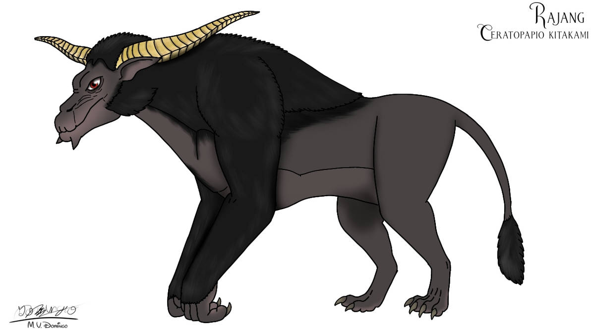 Rajang (Digital Art) by Ognimdo2002 on DeviantArt