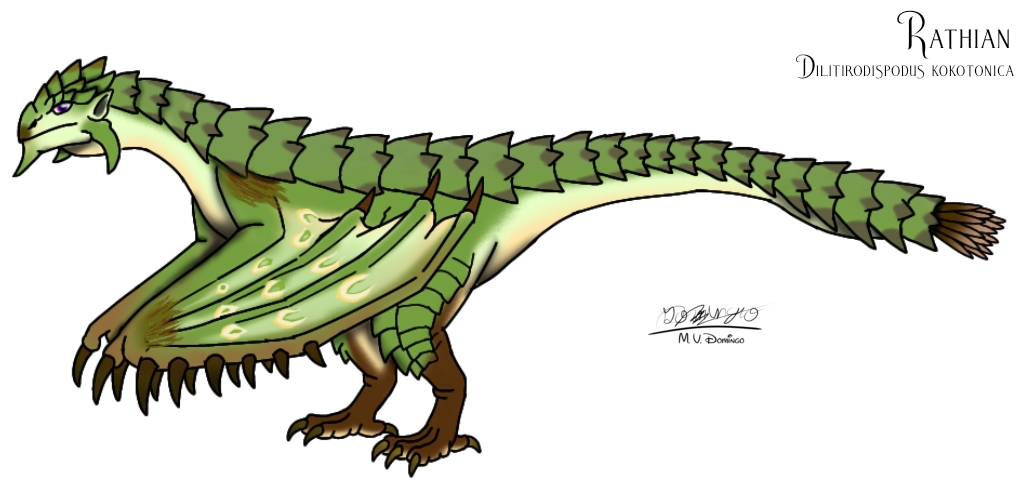 Rathian (2023) by Ognimdo2002 on DeviantArt