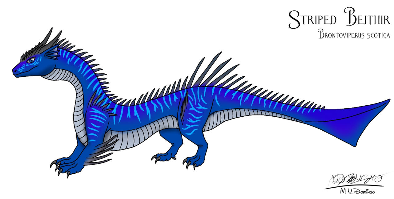 Beithir Fish Striped Beithir by Ognimdo2002 on DeviantArt