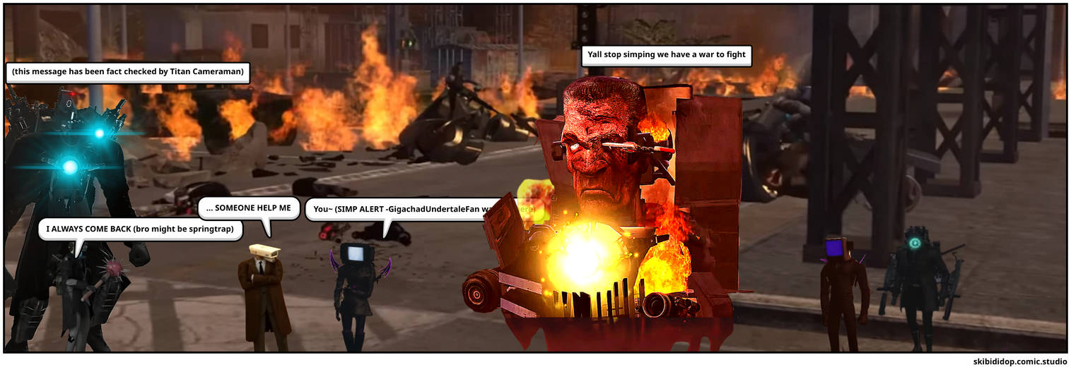 Skibidi Ultra 3 (Part2) The Anti Simp War by GigachadUndertaleFan on ...