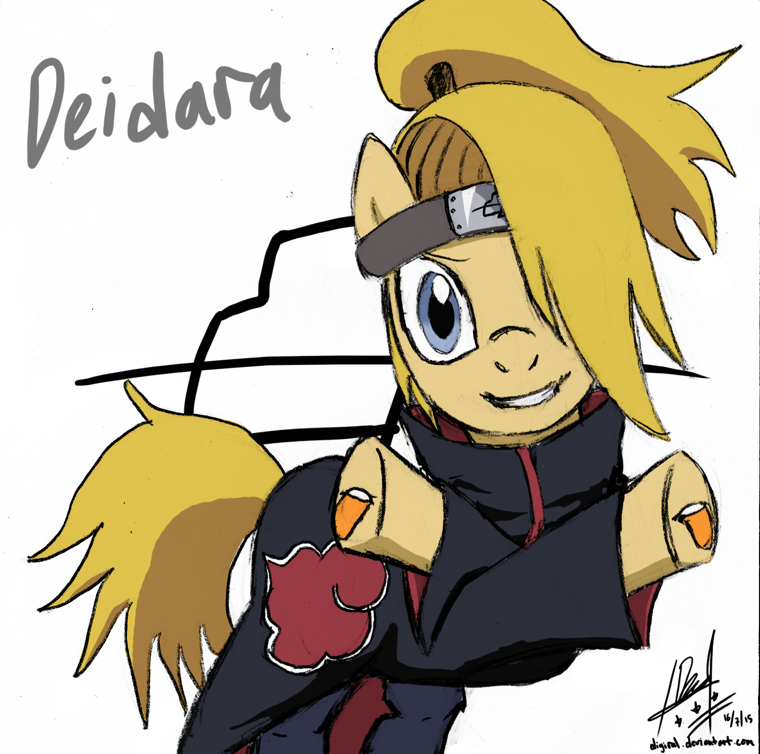 [Ponified] Deidara Akatsuki