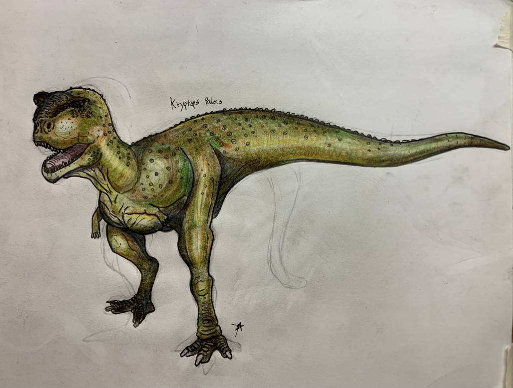 DINOVEMBER DAY: 2 Kryptops palaois by spinocario on DeviantArt