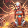 Eleonora with demon core