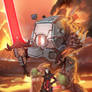 Ash with Ronin in the Hell
