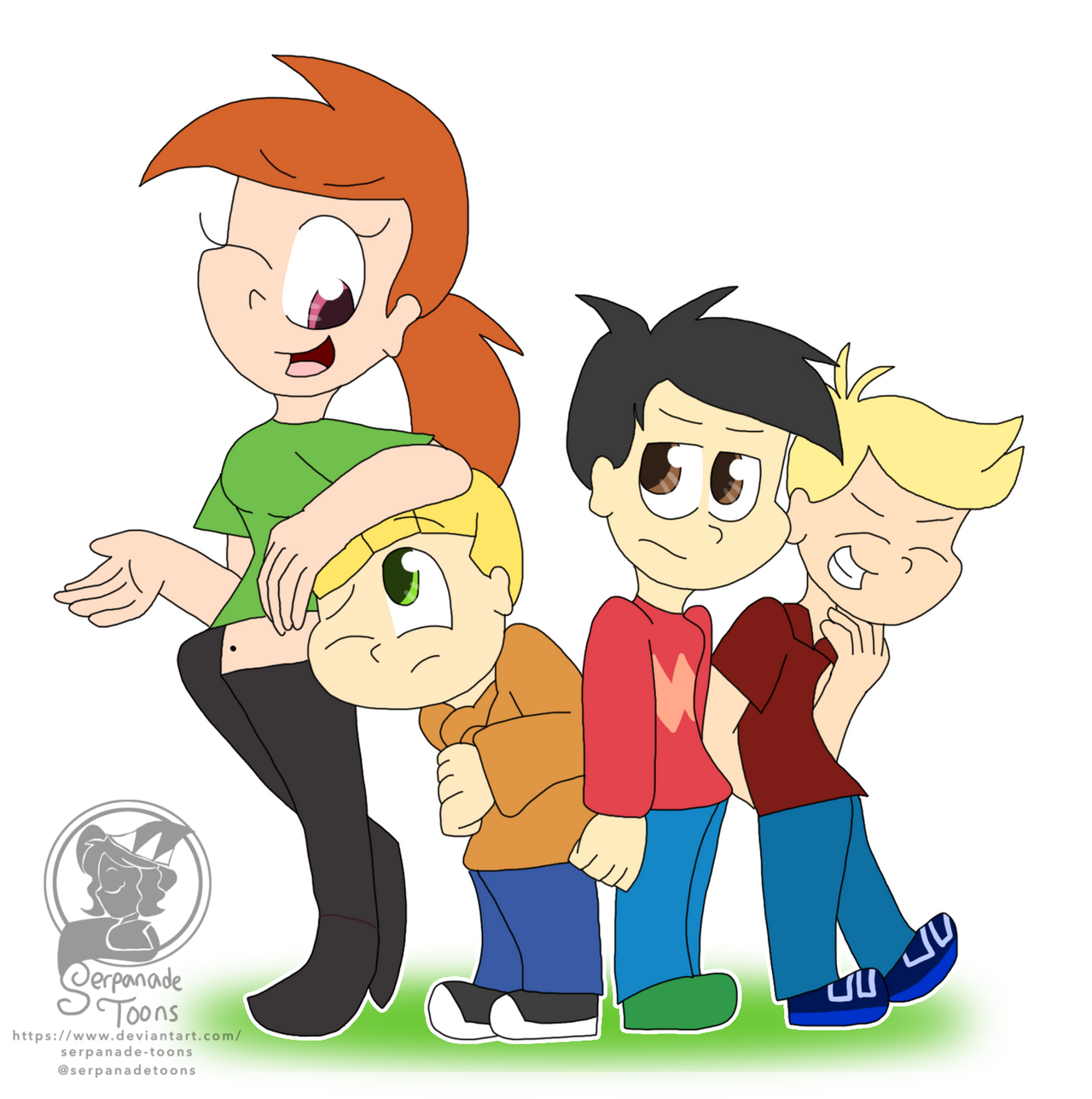 Deviantart Being Rude Rude (Commission) by Serpanade-Toons on DeviantArt