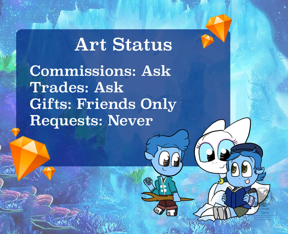 Art Status Box by Serpanade-Toons on DeviantArt