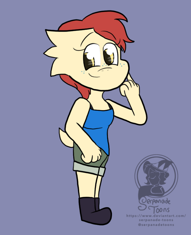 Undyne x Alphys Kid (CUST) by Serpanade-Toons on DeviantArt