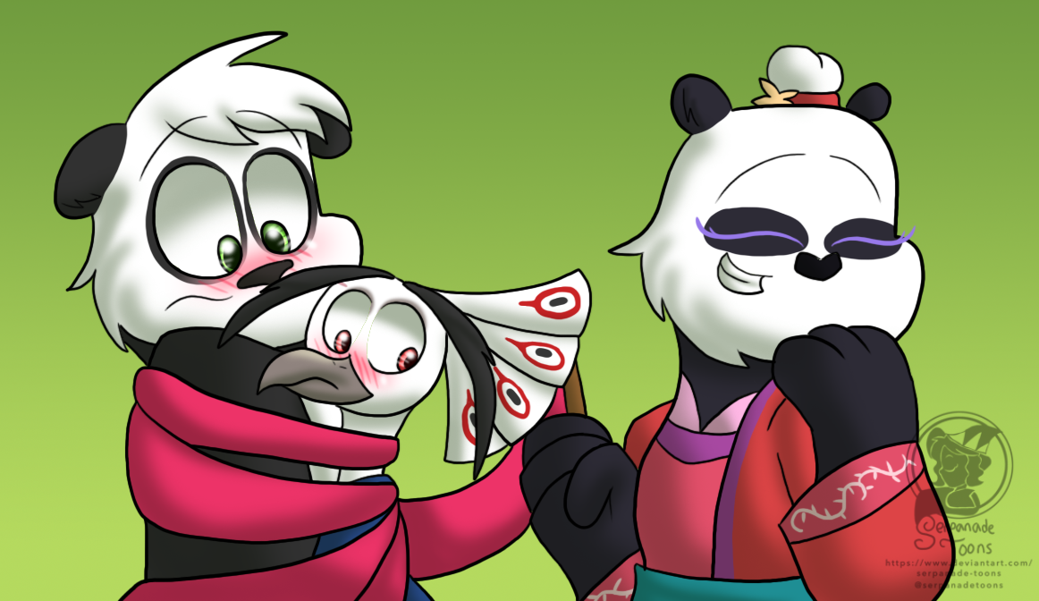 Trapped by the Ribbon Queen by Serpanade-Toons on DeviantArt