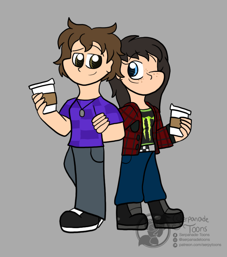 Coffee Date (COMM) by Serpanade-Toons on DeviantArt Coffee Date (COMM) by Serpanade-Toons on DeviantArt