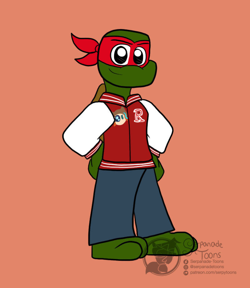Raph Redesign (Redesign COMM) by Serpanade-Toons on DeviantArt