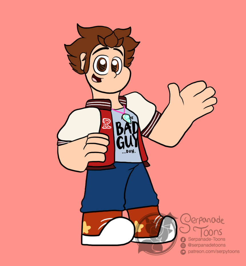 Recaed Ralph Ralph Redesign (REDESIGN COMM) by Serpanade-Toons on DeviantArt