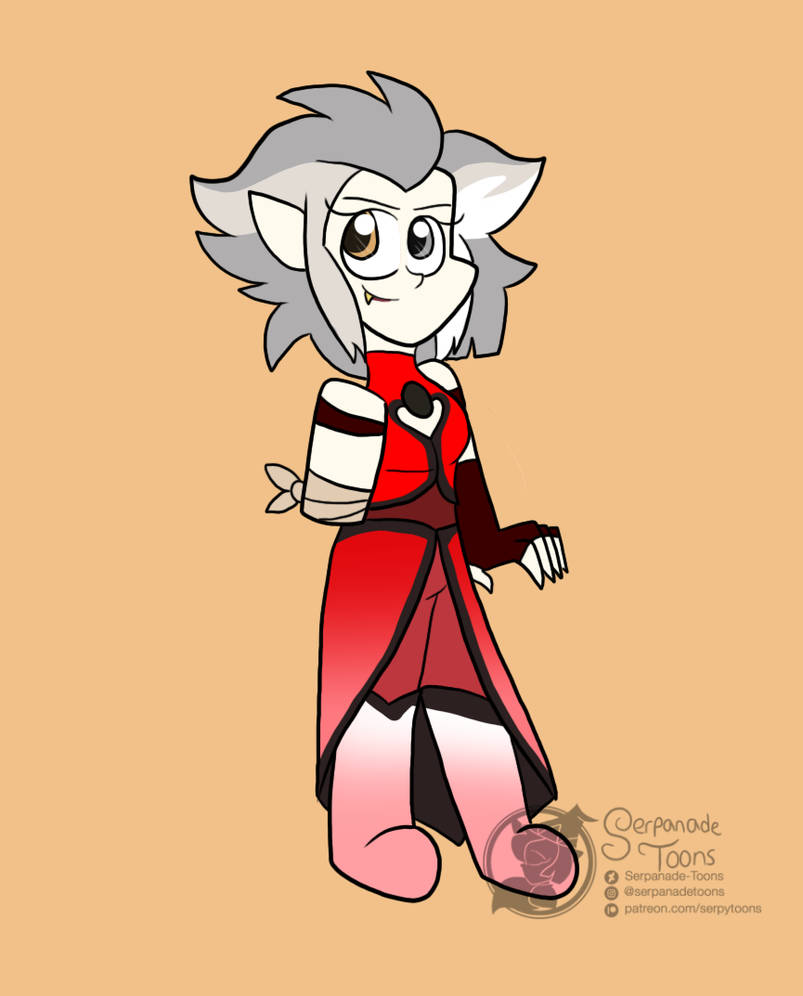 Pandracoverse Eda (REDESIGN COMM) by Serpanade-Toons on DeviantArt
