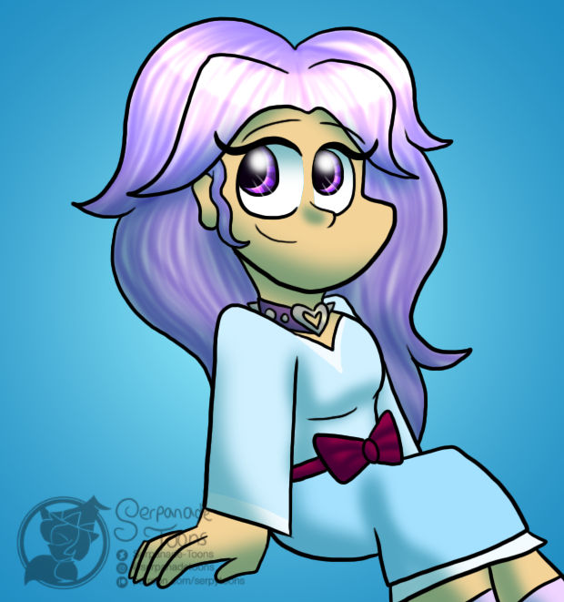 Just Highlighting Dragon Girl Again by Serpanade-Toons on DeviantArt