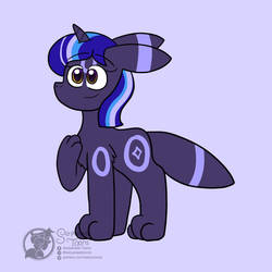Twilight Sparkle x Shiny Umbreon Kid (CUST)