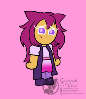 Werewolf x Cherry Blossom Cookie Kid (CUST)