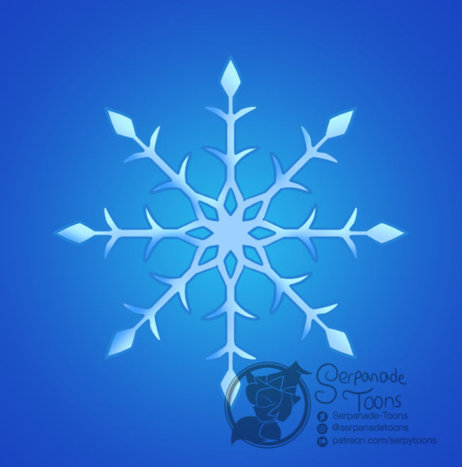 Just a Snowflake by Serpanade-Toons on DeviantArt