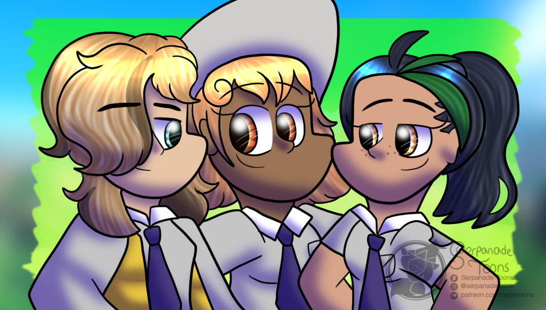 Serena's Friendly Rivals (AT) by Serpanade-Toons on DeviantArt