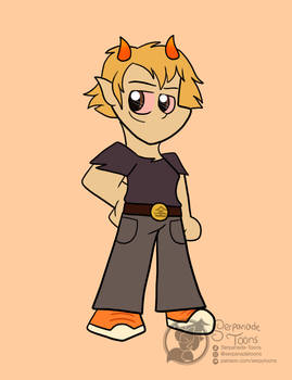 Jin x Adrian Andrews Kid (CUST)