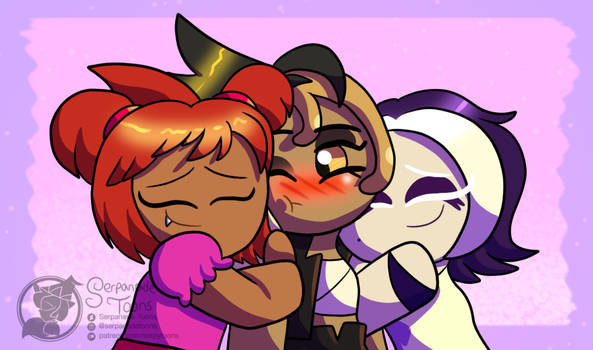 Hugging their Love (COMM)