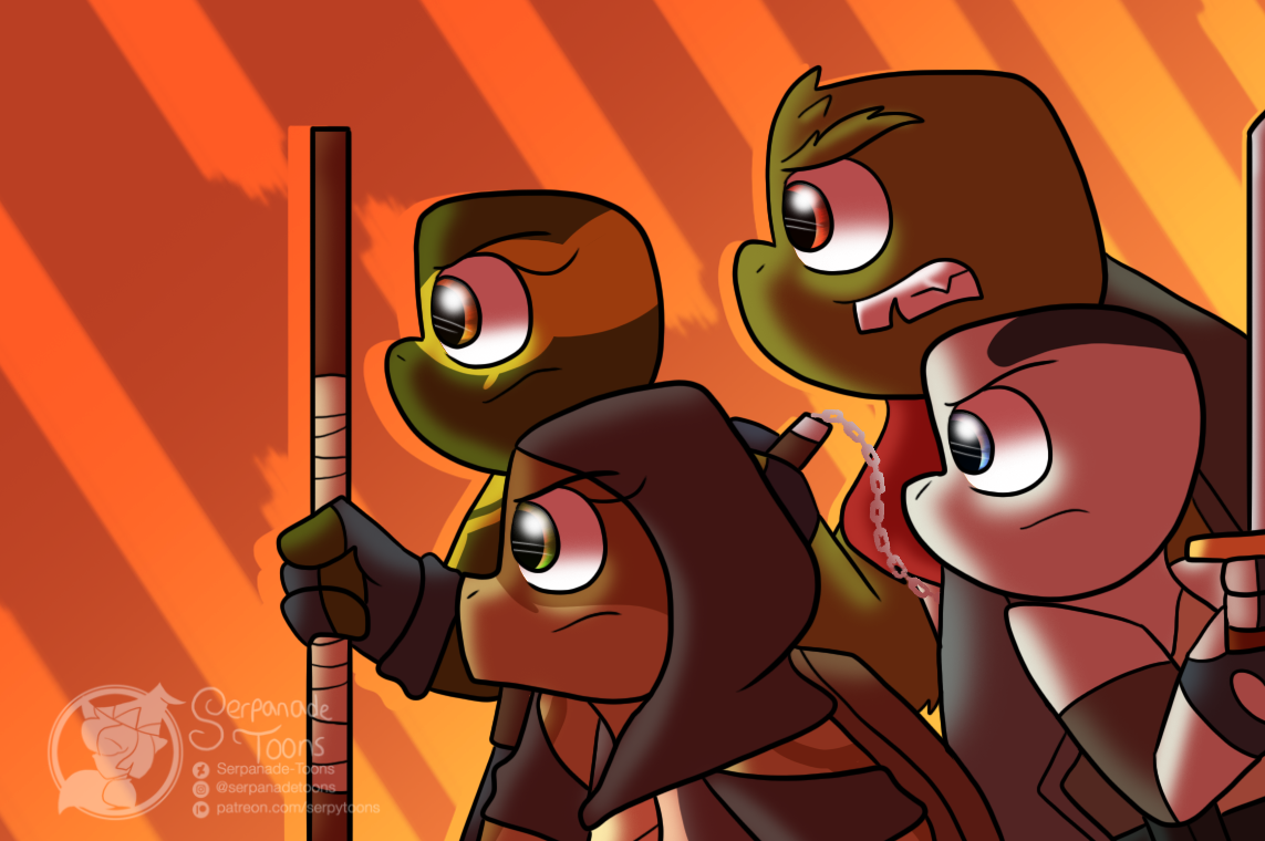 Turtles Deviantart Bongo The New Turtles (AT) by Serpanade-Toons on DeviantArt