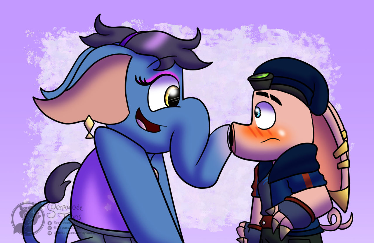 Mlp Elephant Deviantart Like a Mini Elephant by Serpanade-Toons on DeviantArt